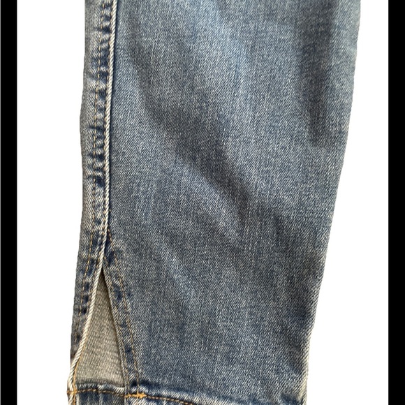 Levi's 721 Jeans Women 31 Faded Blue High Rise Skinny Ankle Button Fly Americana - Picture 2 of 6